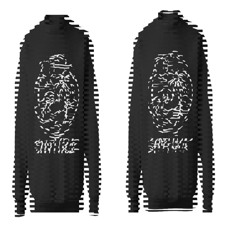 サンタクルーズ カリフォルニア サーフィン サーファー ビンテージ レトロ スウェットシャツ