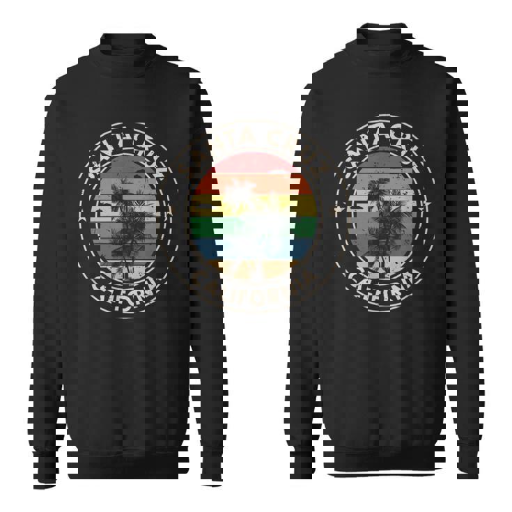 サンタクルーズ カリフォルニア レトロ ヴィンテージ サンセット スウェットシャツ