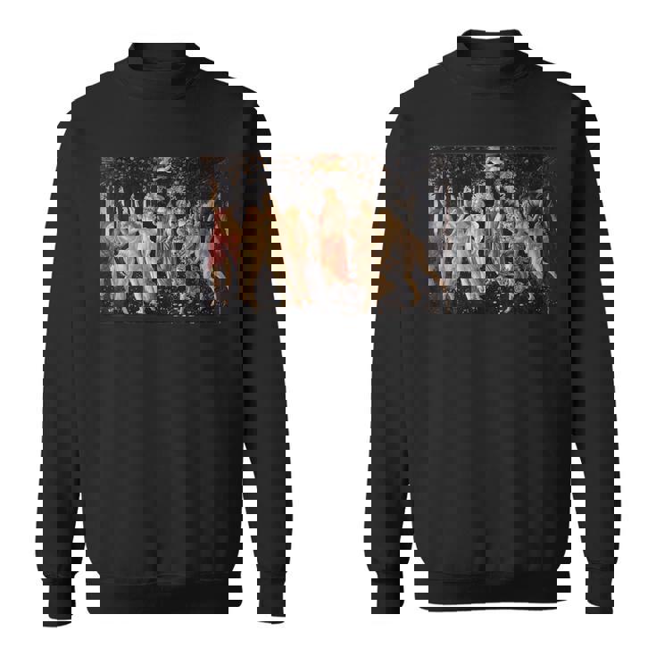 サンドロ・ボッティチェリの春（プリマヴェーラ） スウェットシャツ