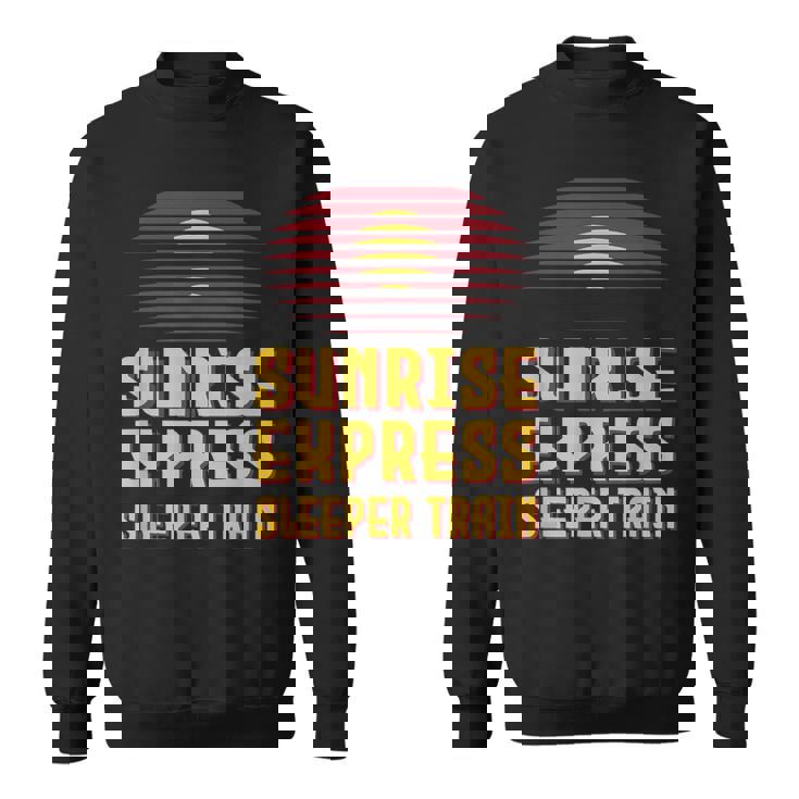 サンライズ特急電車 日本 東京 岡山 出雲 高松 スウェットシャツ