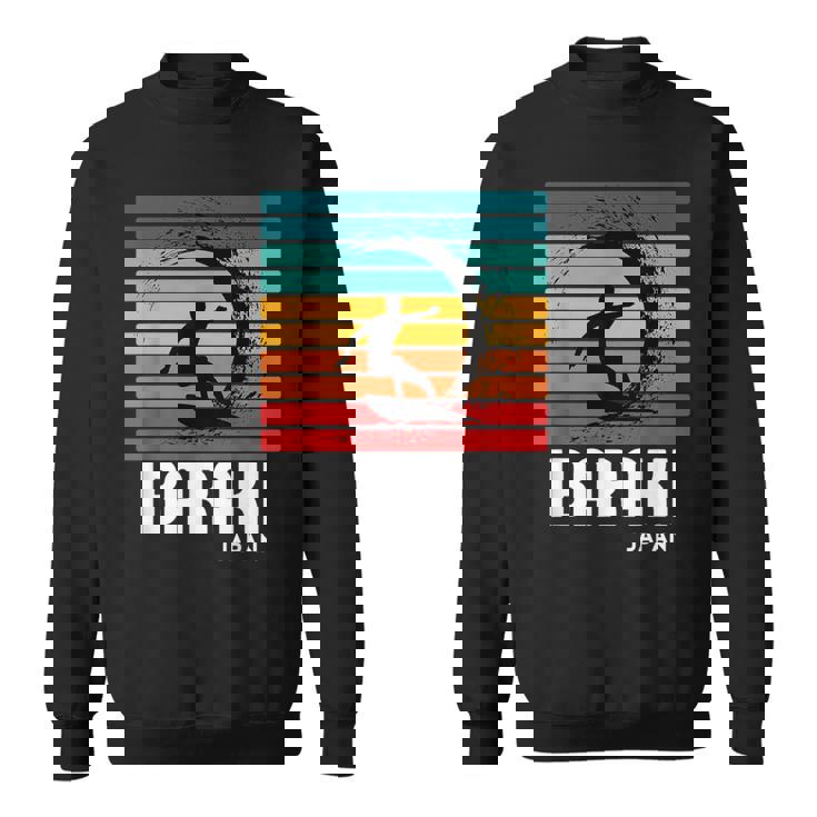 サーフ 茨城 日本 ビーチ ヴィンテージ レトロ サーフィン スウェットシャツ