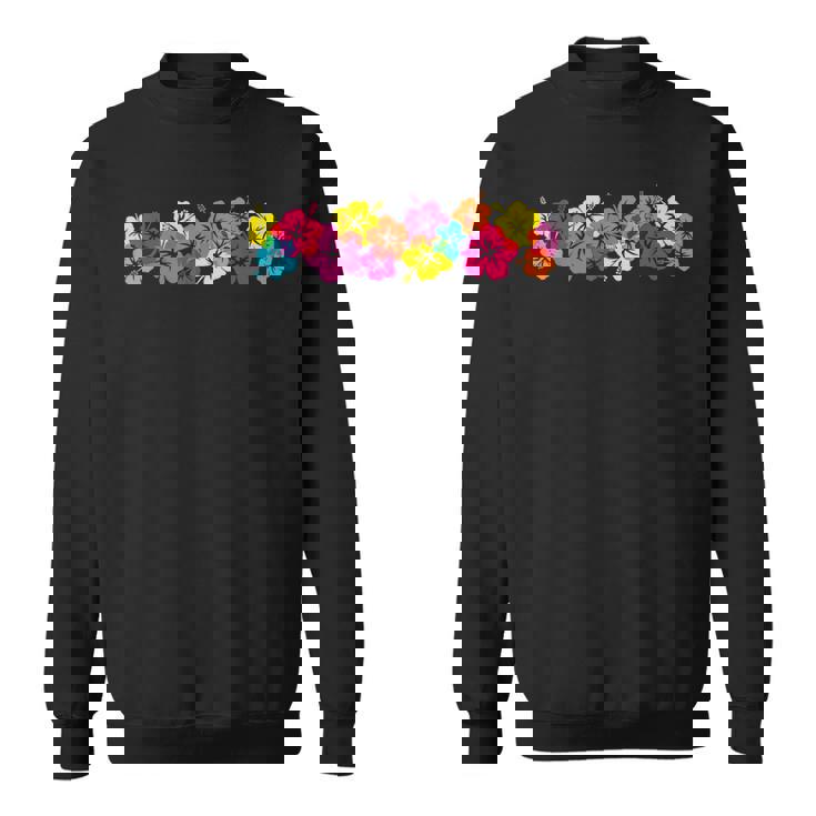 サーファースタイル ヴィンテージtシャツ ハイビスカス フラワーロー ヴィンテージビーチ スウェットシャツ