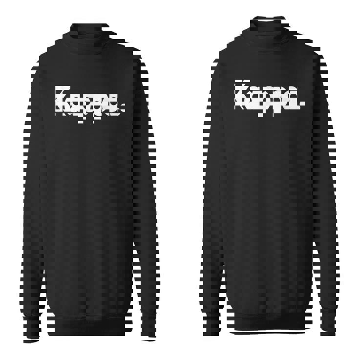 ザッツ・セイズ・カッパ スウェットシャツ