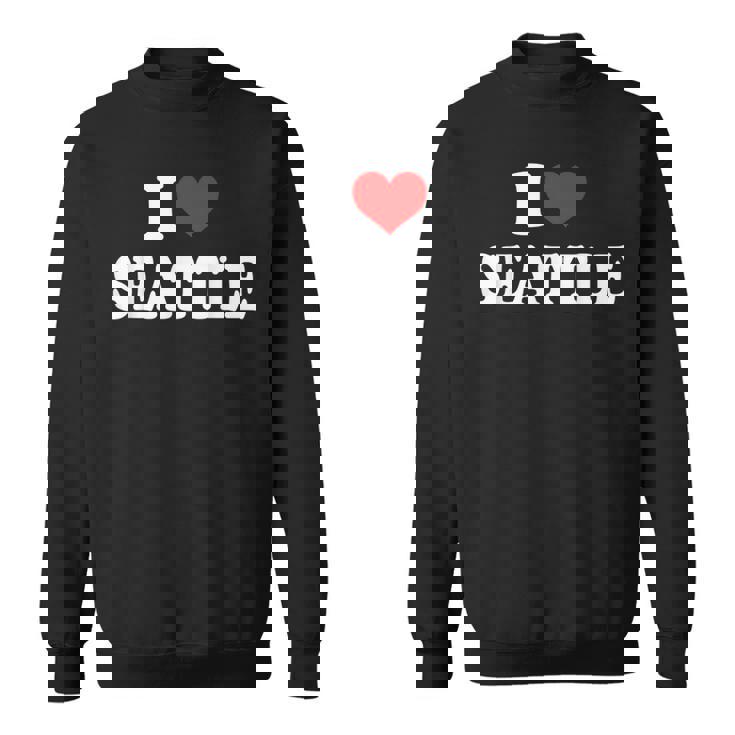 シアトル I Hearteattle I Loveeattle スウェットシャツ
