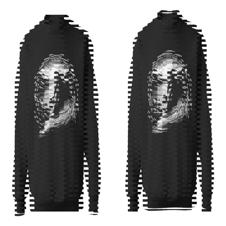 シェットランド・シープドッグ犬シーン シェルティ グラフィック アート デザイン スウェットシャツ