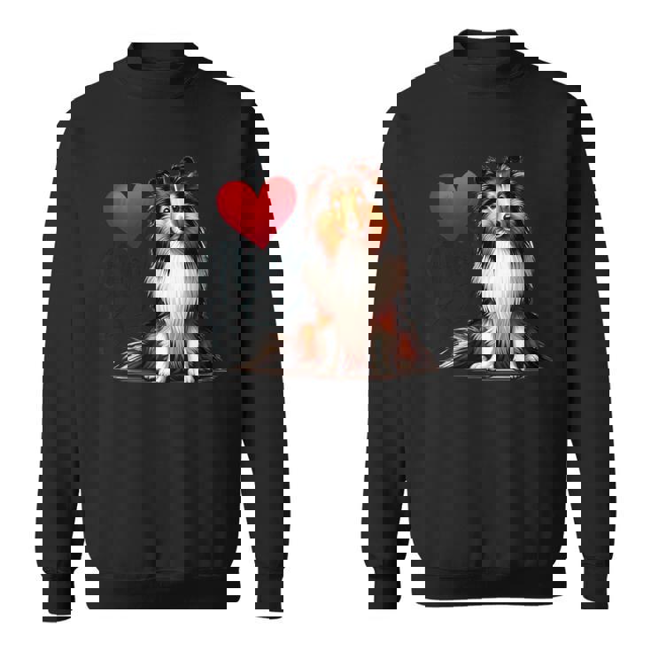 シェルティ・ドッグ・ママ、シェットランド・シープドッグ・ママ スウェットシャツ