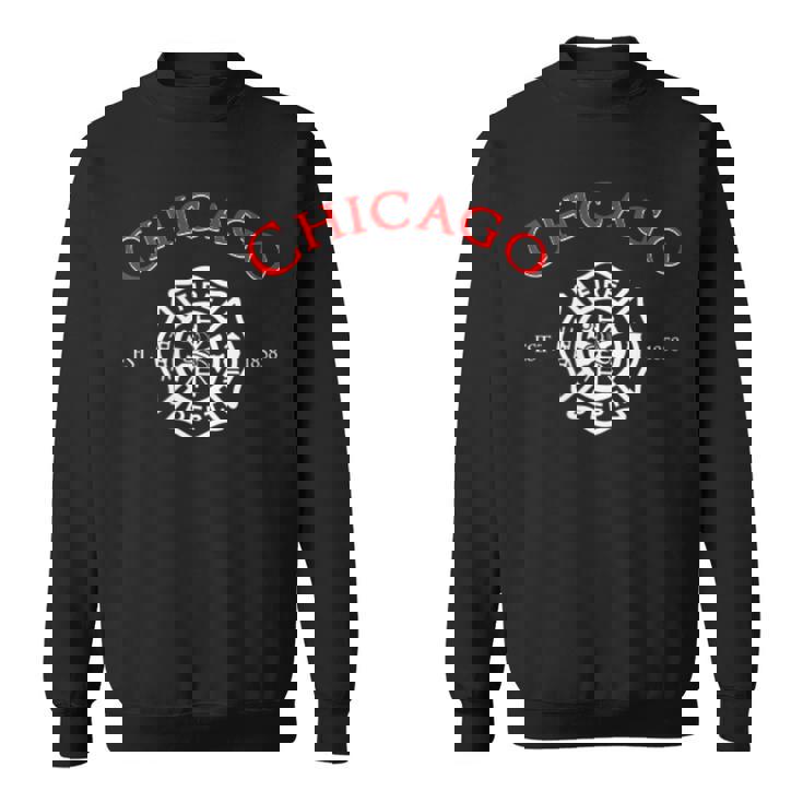 シカゴ イリノイ 消防士 消防士 消防士 スウェットシャツ