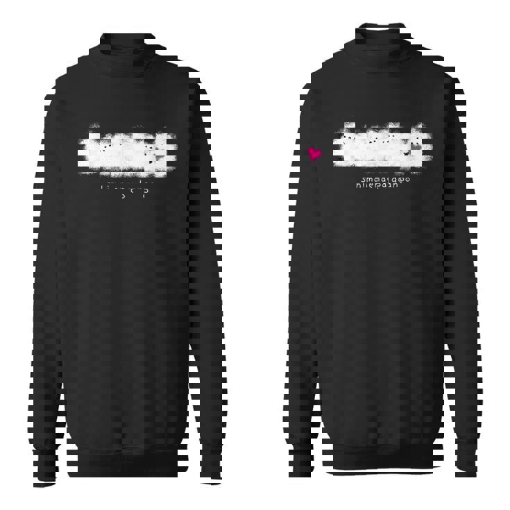 シマエナガ 北海道 雪の妖精 可愛い シマエナガ団子 スウェットシャツ