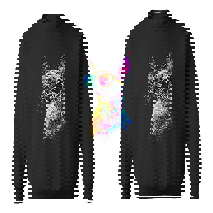 シャム猫 シャム猫 甘いシャム猫 スウェットシャツ