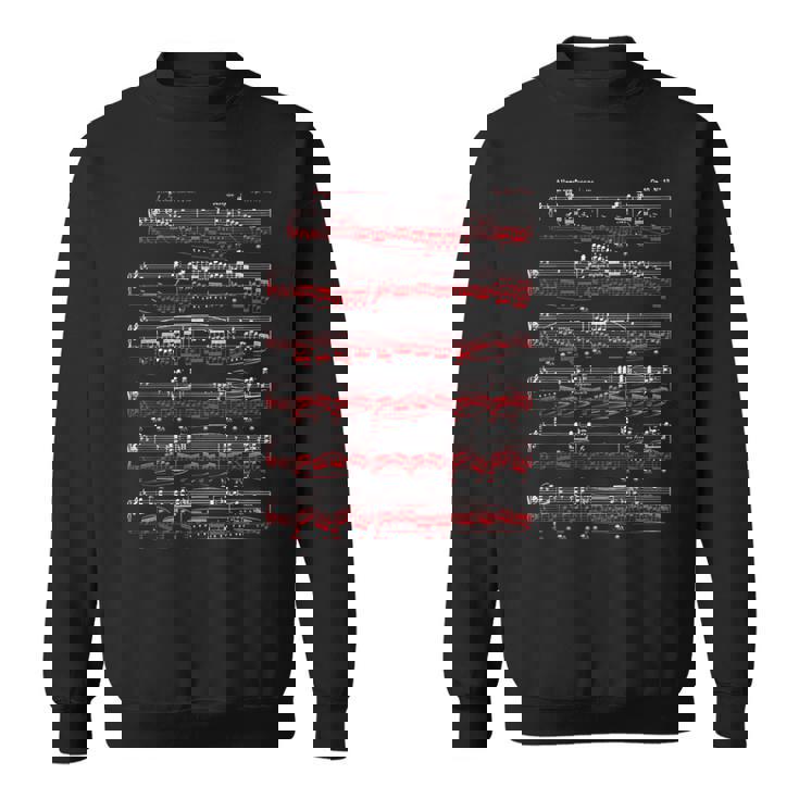 ショパンの革命的なエチュードピアノピアニスト。 スウェットシャツ