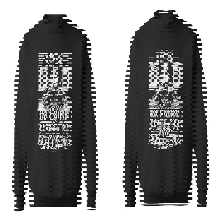 ショベルオペレーター 重機オペレーター スウェットシャツ