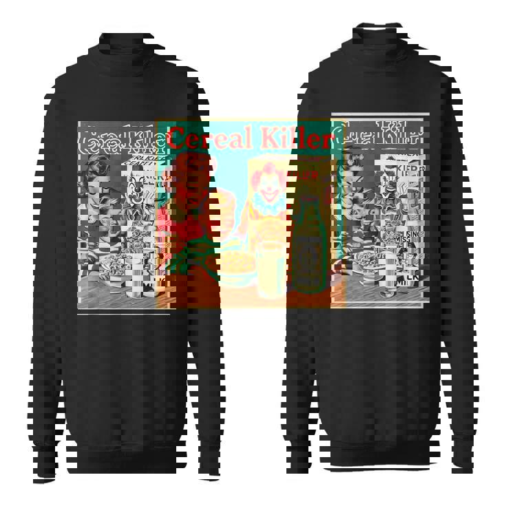シリアル シリアル キラー 音声しゃれ ホラー コア ミッドセンチュリー スウェットシャツ