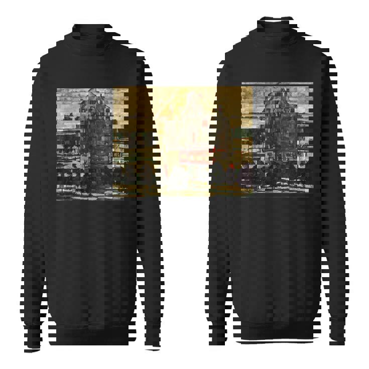 シングル・ハウス・バイ・エゴン・シーレ1915 スウェットシャツ