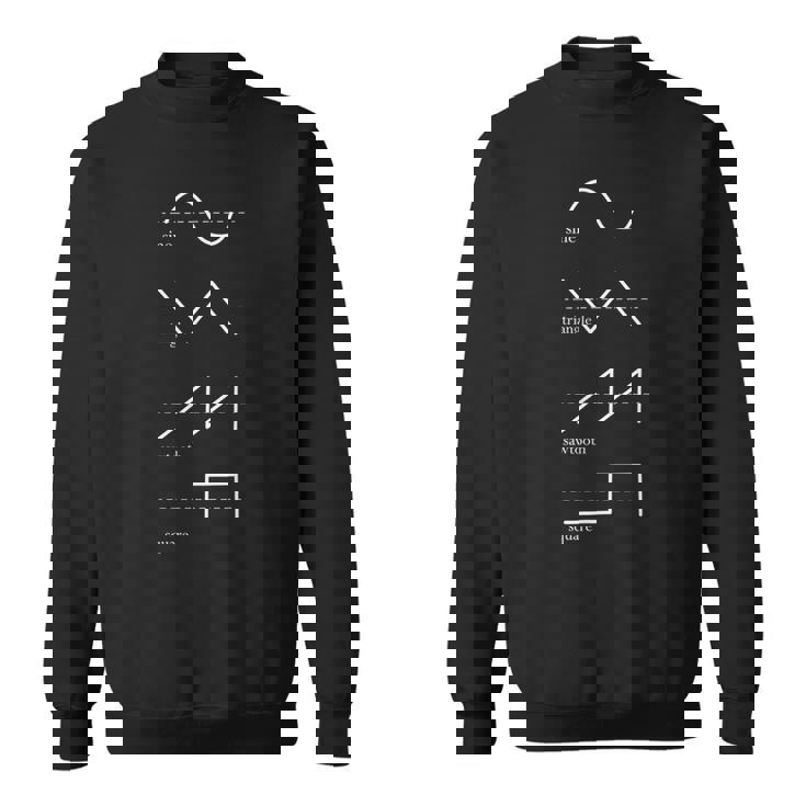 シンセサイザー 電子音楽プロデューサー 波形シンセ スウェットシャツ