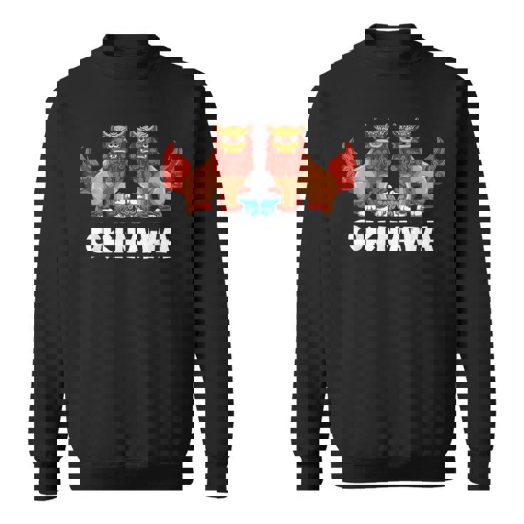 シーサー犬沖縄 スウェットシャツ