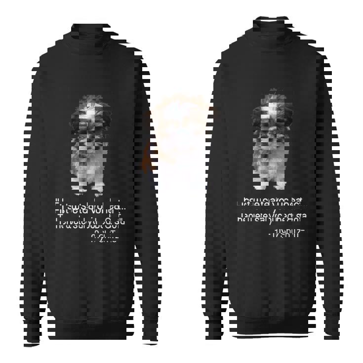 シーズーシャツ スウェットシャツ