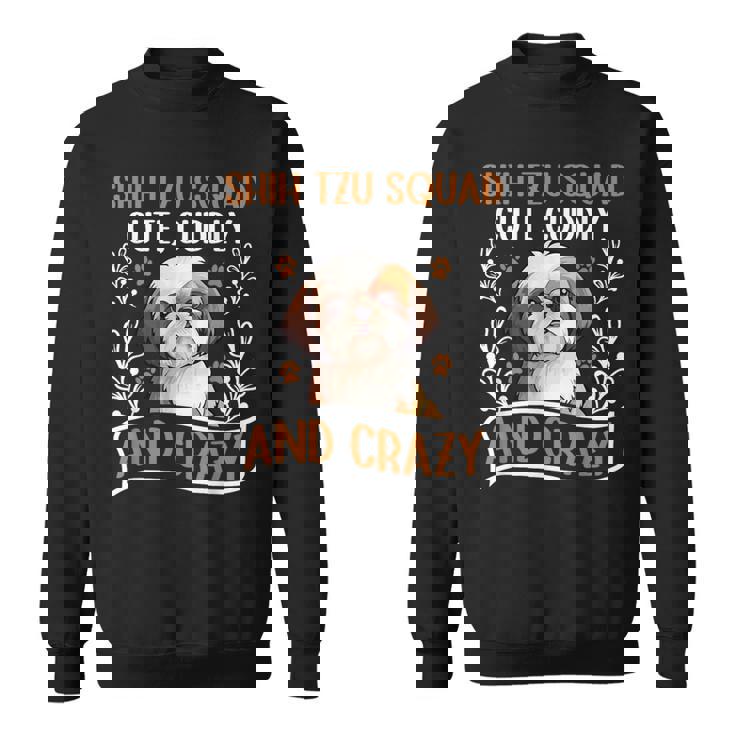 シーズー犬の面白いことわざ スウェットシャツ