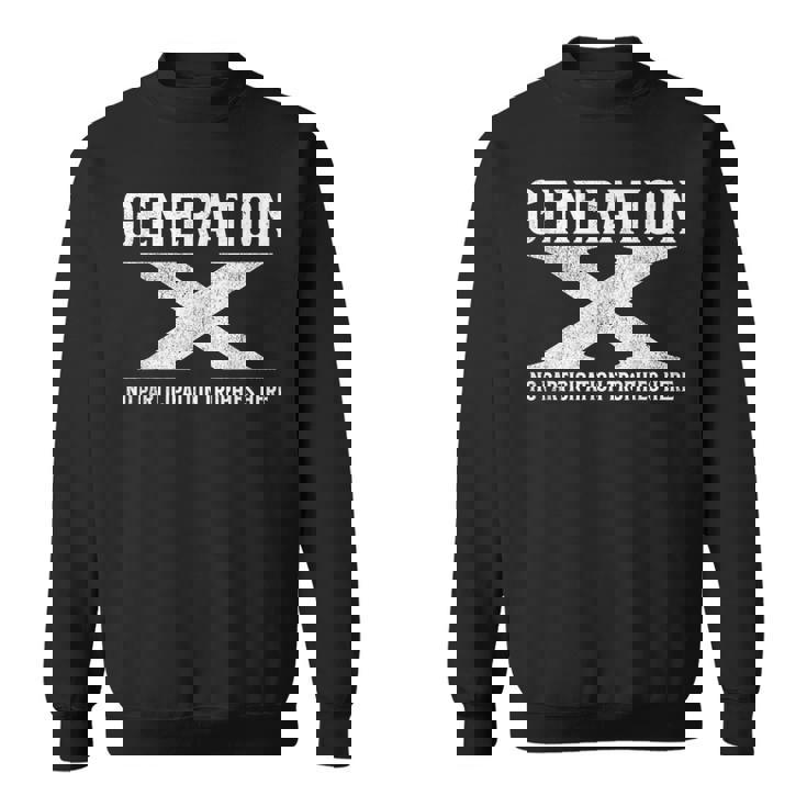 ジェネレーションx スウェットシャツ