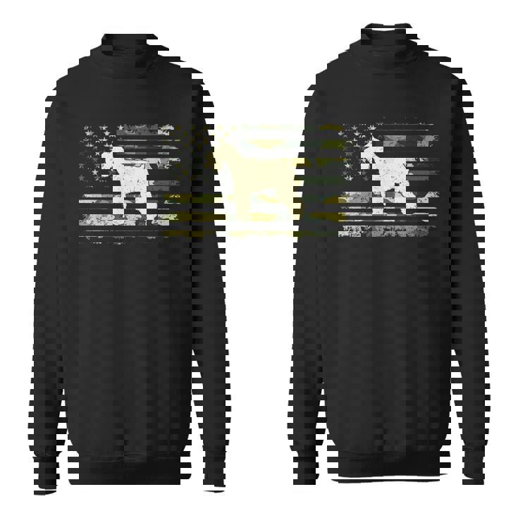 ジャイアントシュナウザーシャツ 迷彩シャツ アメリカ国旗 スウェットシャツ