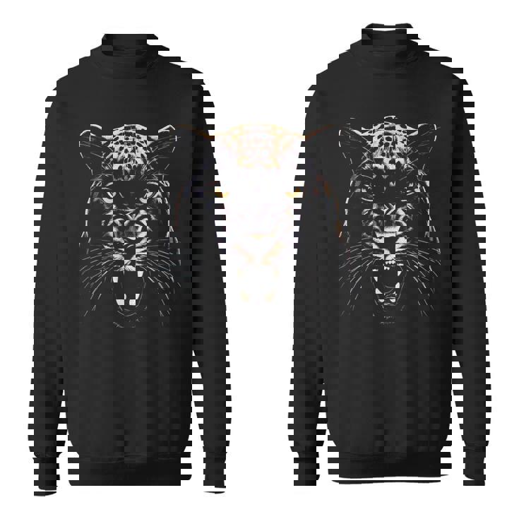 ジャガー アニマル ビンテージスタイル スウェットシャツ