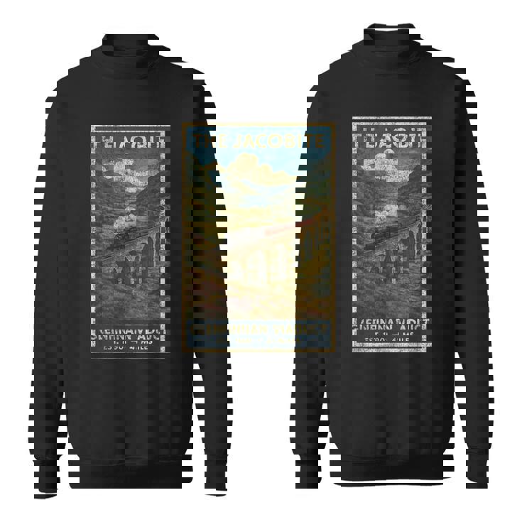 ジャコバイト蒸気レールトレイン スウェットシャツ