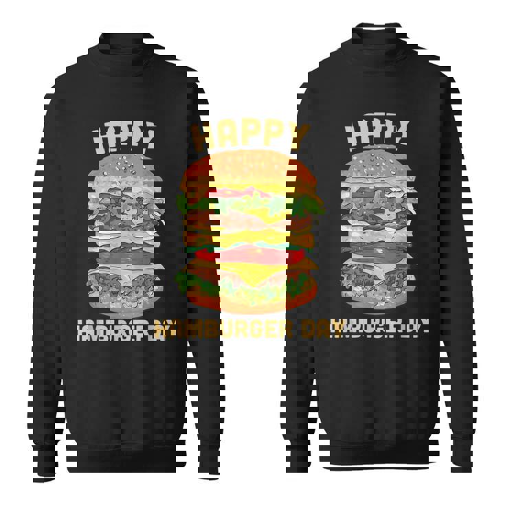 ジャンクフード チーズバーガー ハンバーガー デイバーガーフライ スウェットシャツ