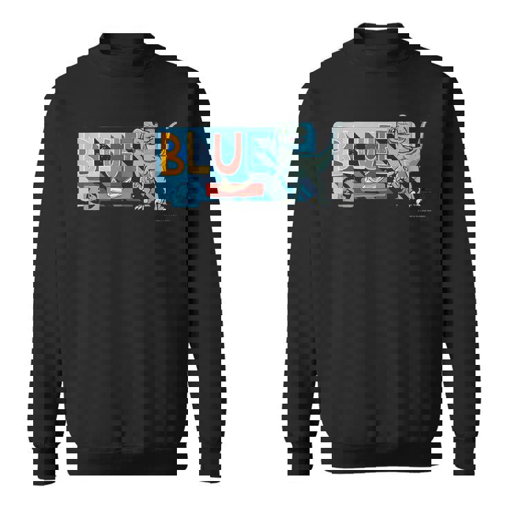 ジュラシック・ワールド Blue Cute Illustlation スウェットシャツ