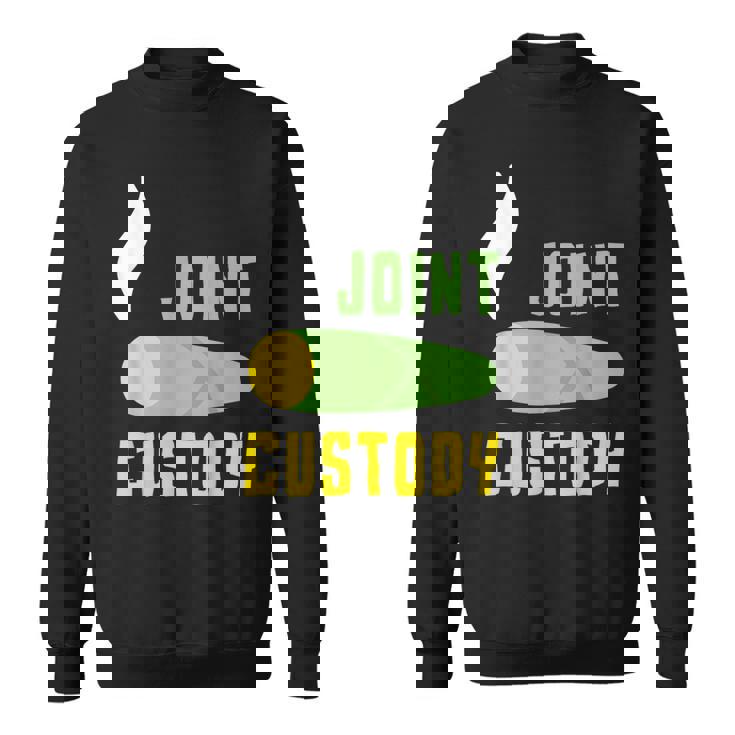 ジョイントカストディ マリファナウィード スウェットシャツ