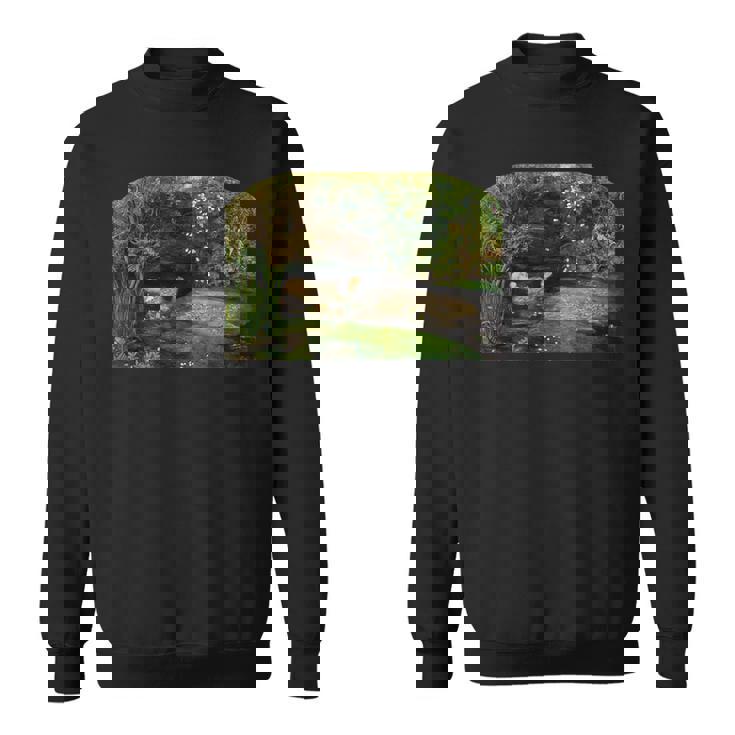 ジョン・エベレット・ミレー作 オフィーリア 1852 スウェットシャツ