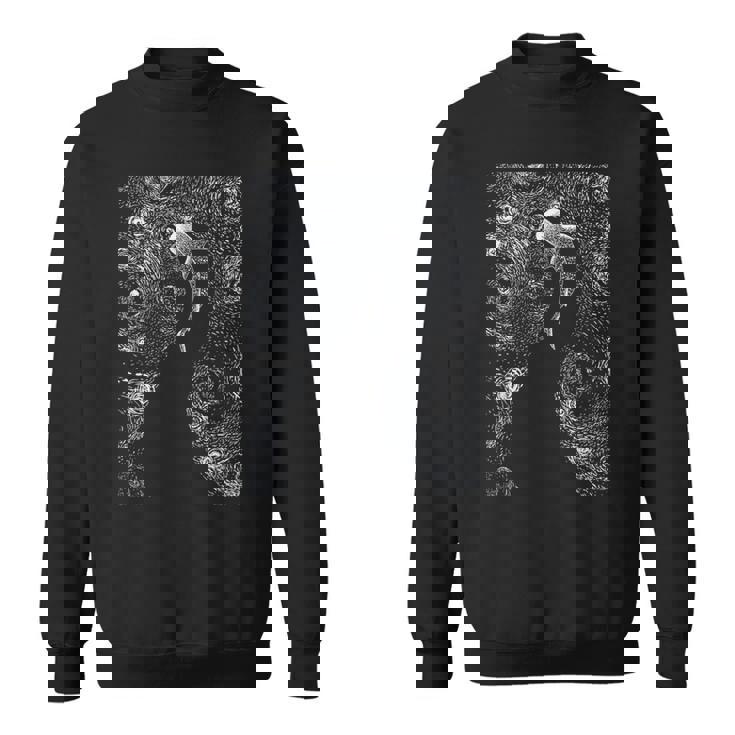 ジンベイザメ ジンベエザメ とダイビング スウェットシャツ