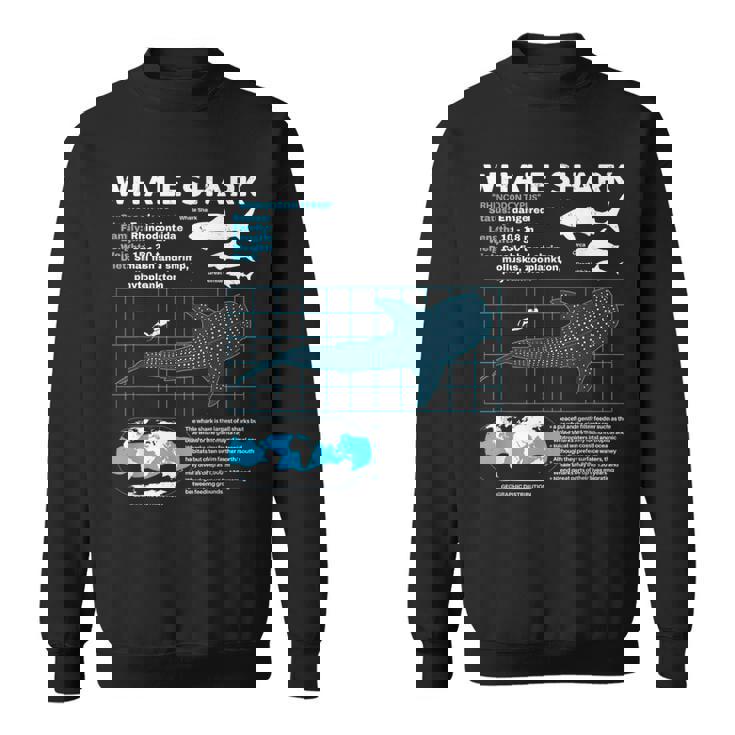 ジンベイザメ情報ページ スウェットシャツ