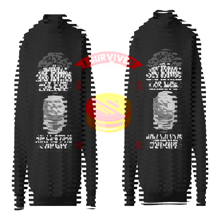 スウェーデンのシュールストレミング・チャレンジを生き延びた スウェットシャツ