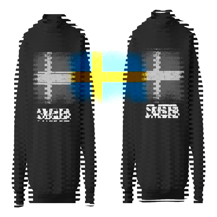 スウェーデン国旗スウェーデン スウェットシャツ