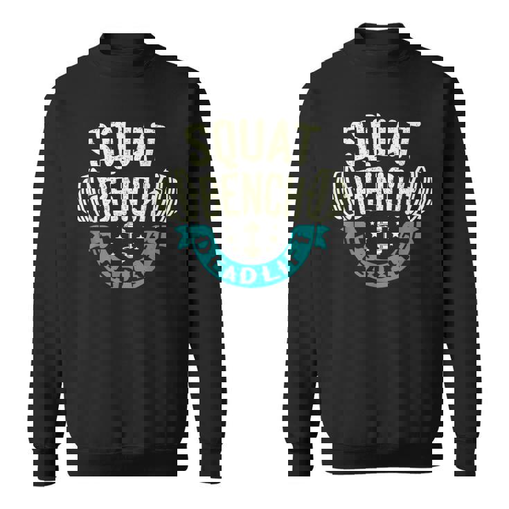 スクワット ベンチプレス デッドリフト パワーリフター スウェットシャツ