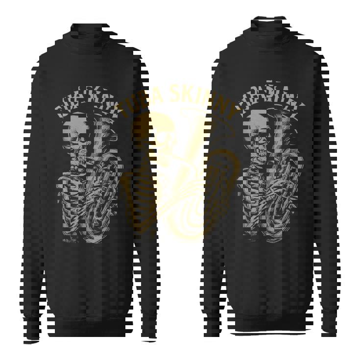 スケルトン チューバ スキニー スウェットシャツ