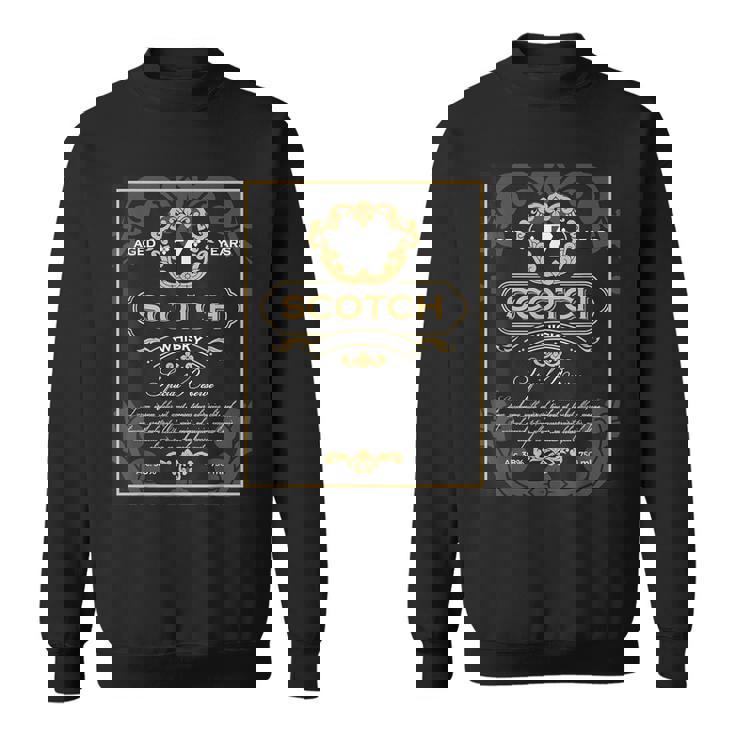 スコッチ ウイスキー ラベル お酒 父の日 バチェラー パーティー ギフト ウォッカ テキーラ コニャック ブランデー スウェットシャツ