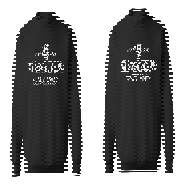 スコットランド歴史服 グラスウェジアン グラスゴー スコットランド スウェットシャツ