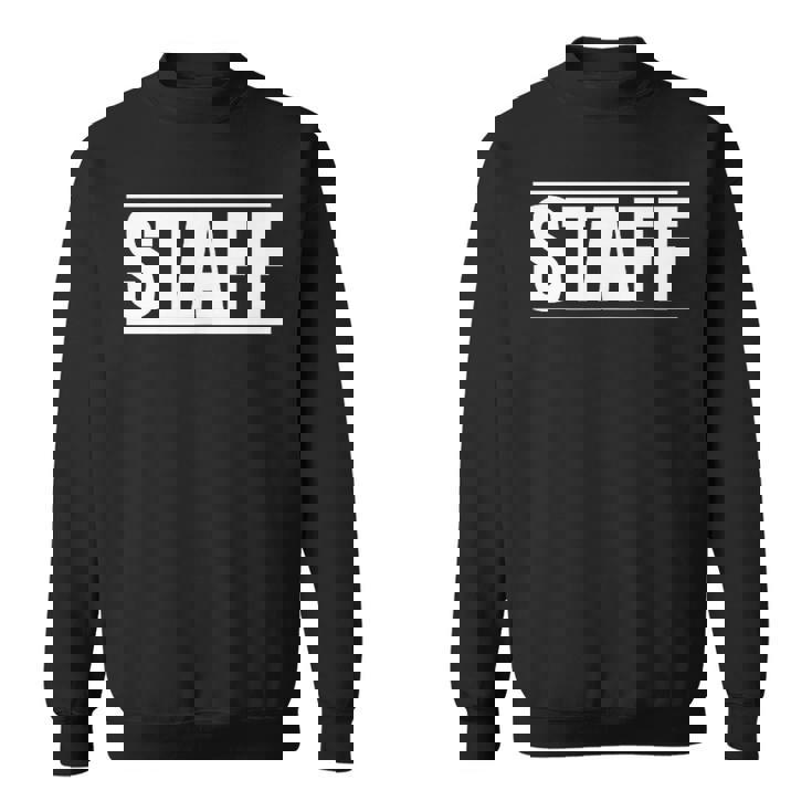 スタッフ ワーカー 社員 ワーククルーの言葉 スタッフ オン A ティー スウェットシャツ