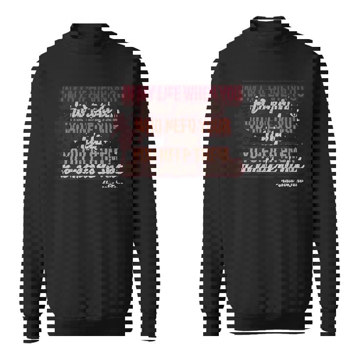 スターウォーズ アソーカ タノ 引用句 シルエット付き スウェットシャツ