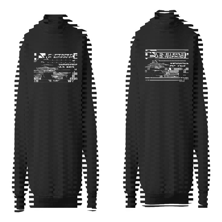 スタートレック Uss エンタープライズ D 公式ライセンス商品。 スウェットシャツ
