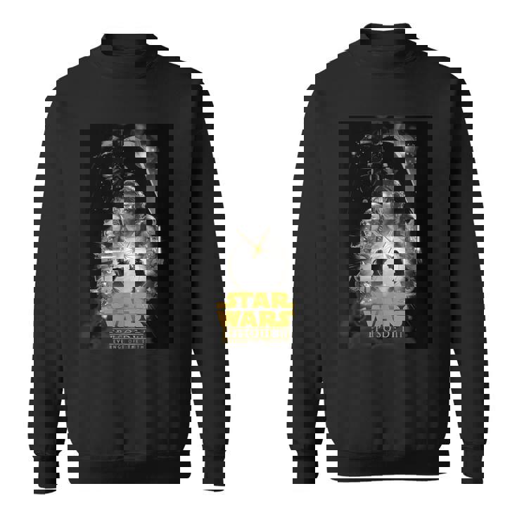 スター・ウォーズ クラシック エピソードiii リベンジ・オブ・ザ・シス ポスター スウェットシャツ