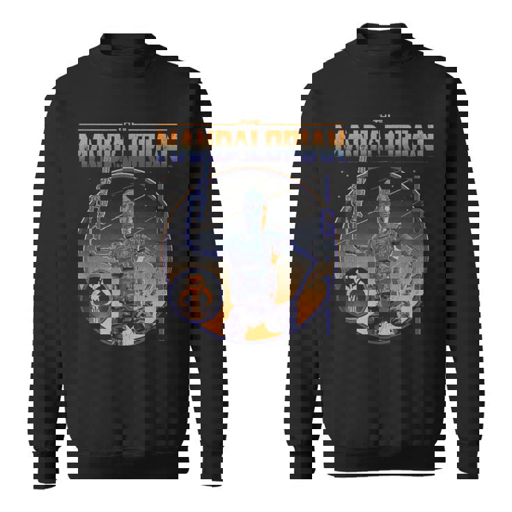 スター・ウォーズ マンダロリアン Ig-11 アイジーイレブン エピックロゴ スウェットシャツ