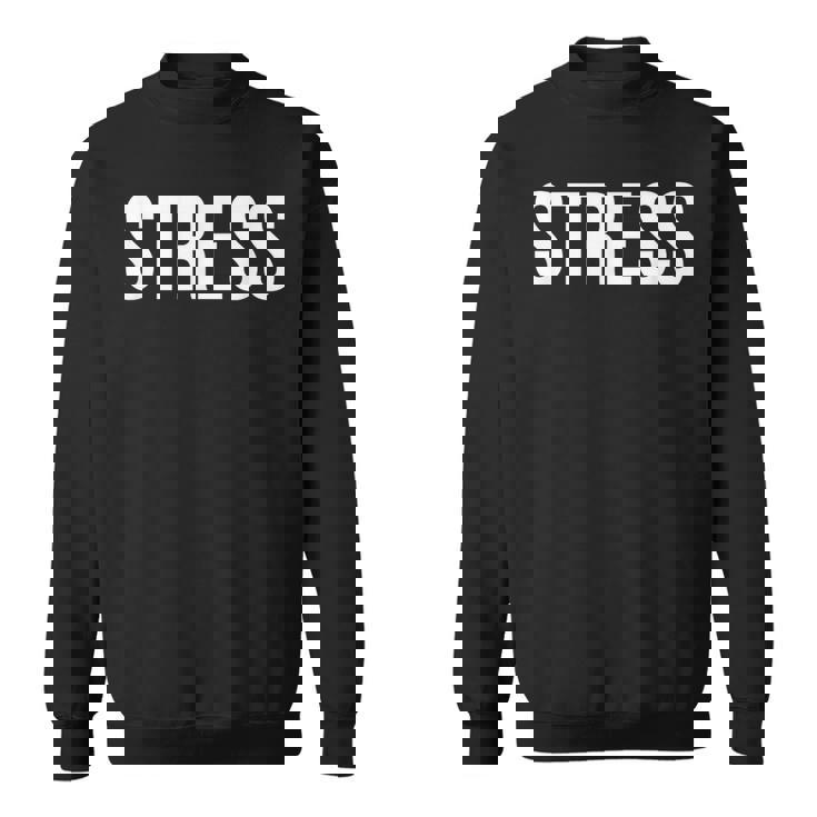 ストレス スウェットシャツ