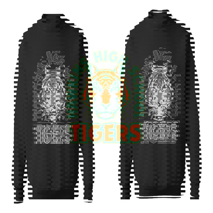 ストレンジャー・シングス ホーキンス・ハイ・タイガース 凝視ファン記念品 スウェットシャツ