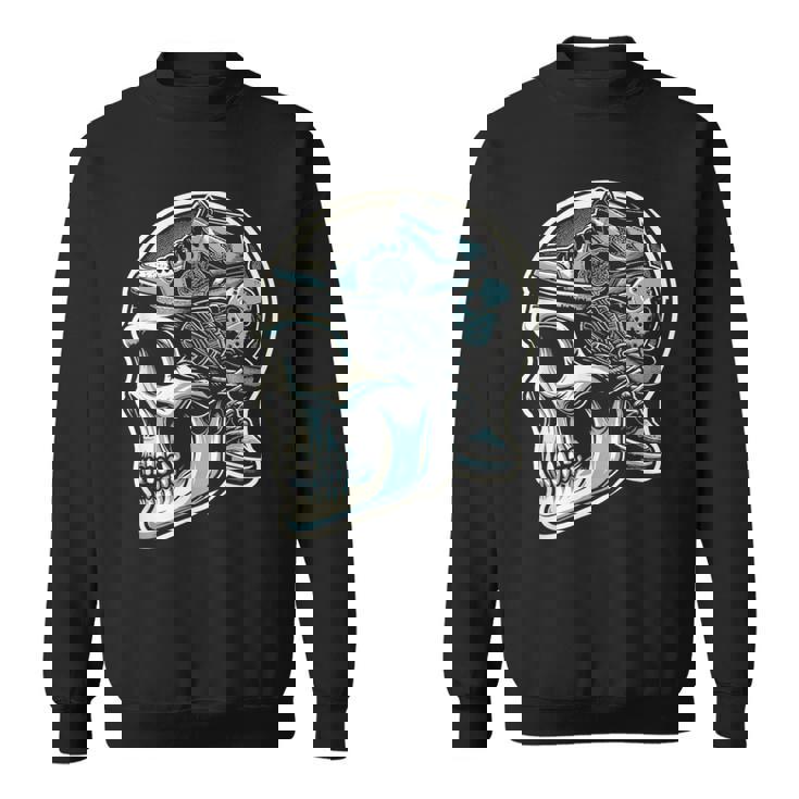 スニーカー ファン ムエルテ スカル スウェットシャツ