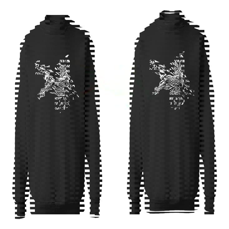 スピノサウルス 恐竜 ディノサワ 肉食恐竜 スウェットシャツ