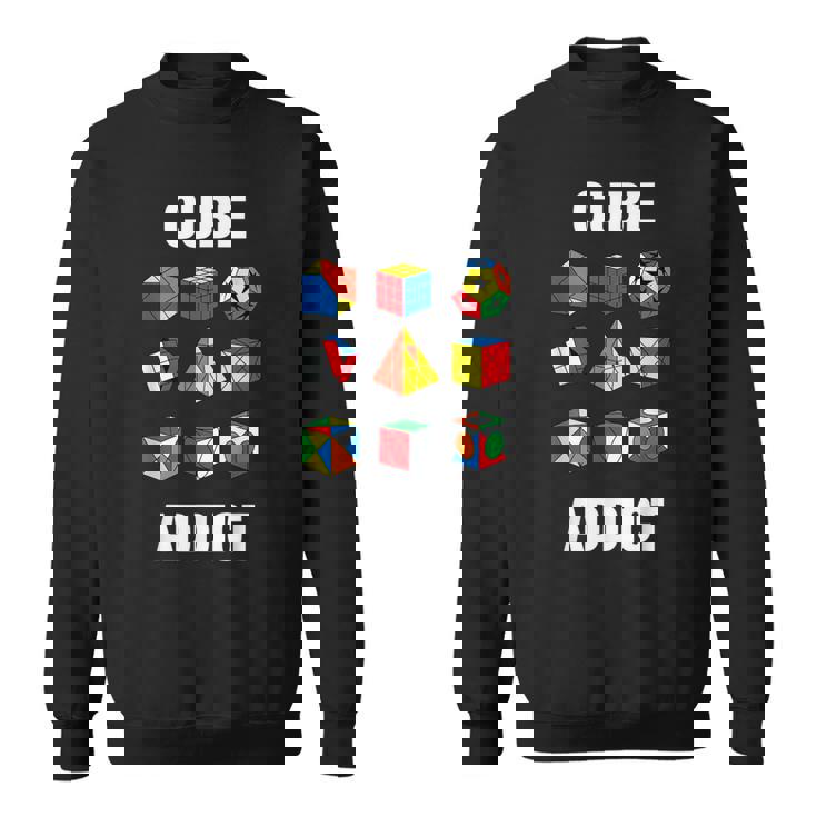 スピードキューブパズル キューバーキューブ キッズ スウェットシャツ