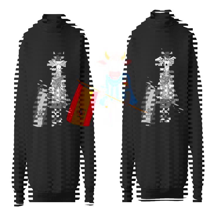 スペイン牛のファン スウェットシャツ