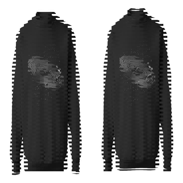 スペースdj アウタースペース ターンテーブル Edm アナログレコードプレーヤー スウェットシャツ