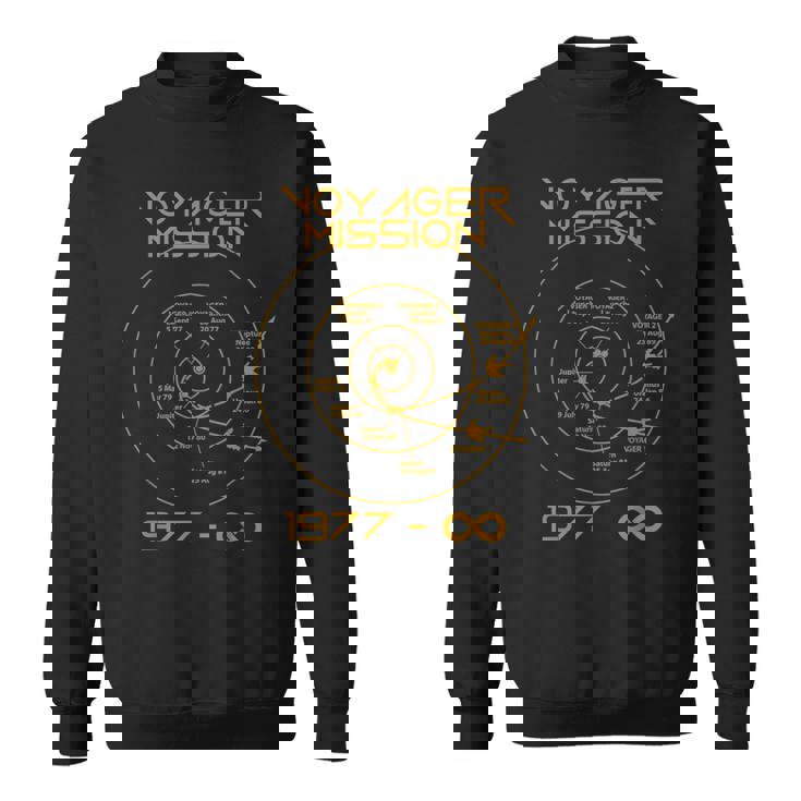 スペースボイジャー 1 2プローブ 宇宙探査軌跡 スウェットシャツ